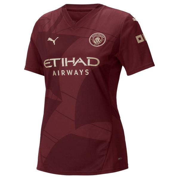 Camiseta Manchester City Tercera equipo Mujer 2024-25